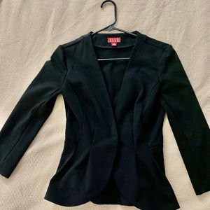 Elle 3/4 Length Peplum Blazer - Size 2